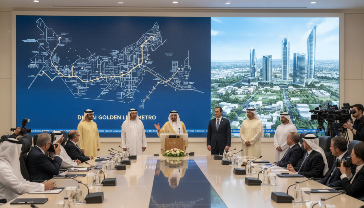 Dubai approves Golden Line Metro, reshaping property market along route