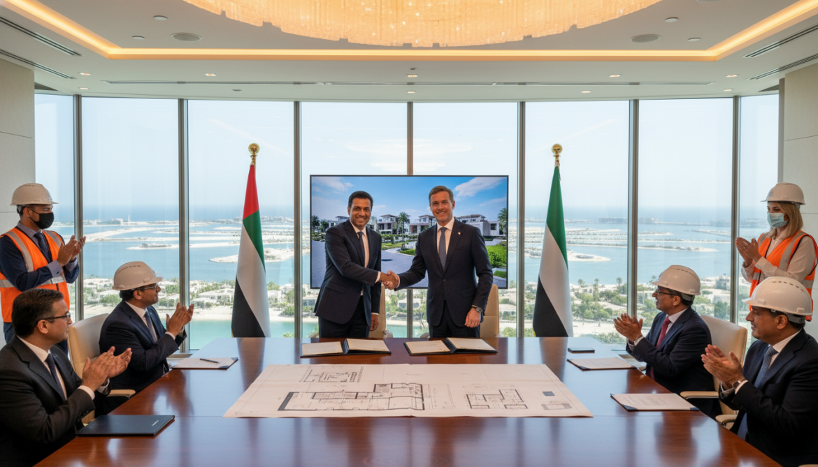 Nakheel Awards AED 3.5bn Contracts for 544 Villas at Palm Jebel Ali