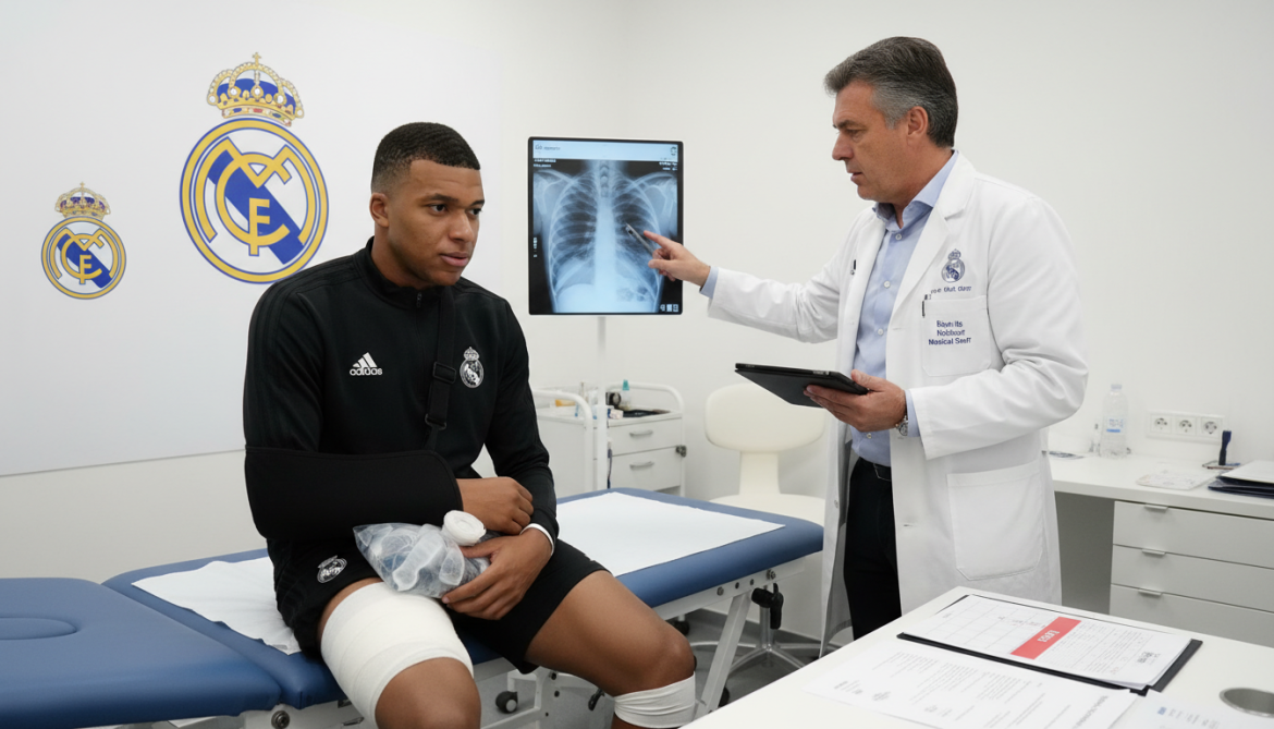 Mbappe doubtful for El Clasico as Real Madrid confirms left semitendinosus injury