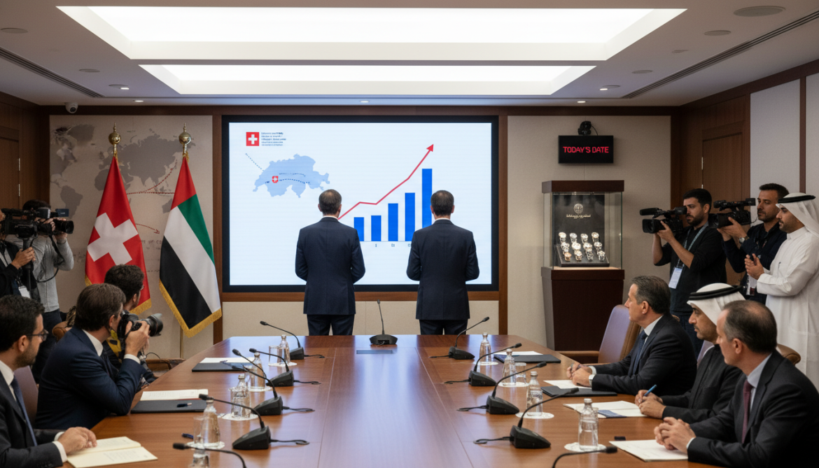 Swiss watch exports up 1.4% as UAE tops Gulf imports in Q1 2026