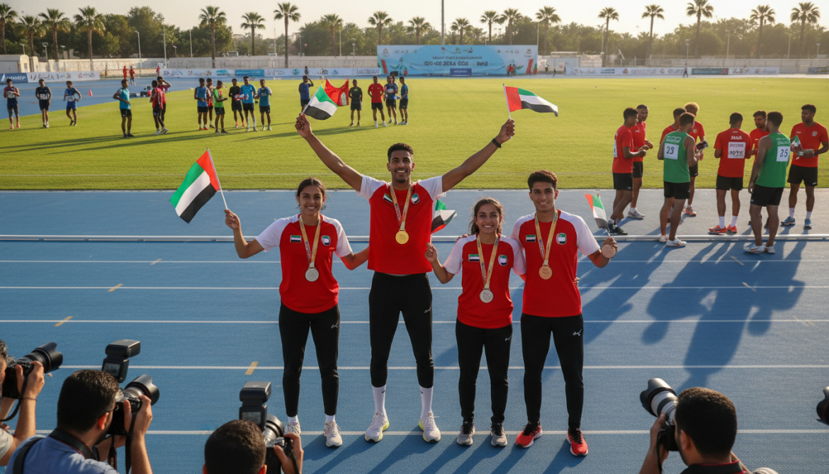 UAE athletics secure four medals on day two at Arab U20 in Tunisia