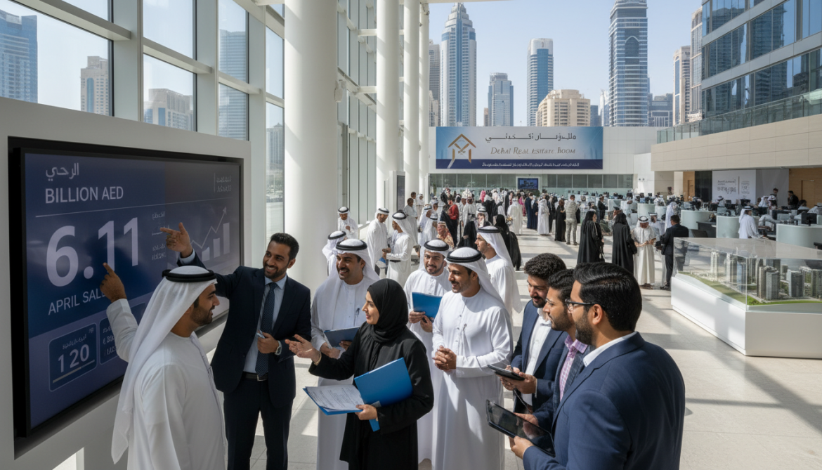 Dubai property market records AED 6.11 billion in transactions as April sales surge