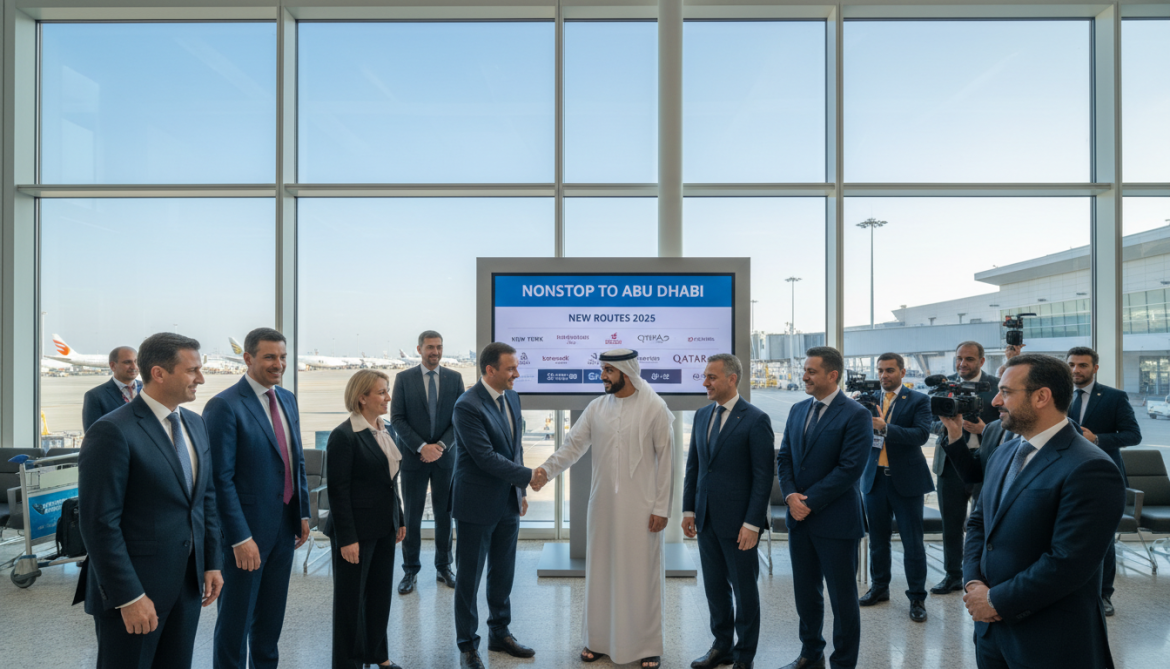 Nonstop Flights to Abu Dhabi Expand as Airlines Add Routes in 2025