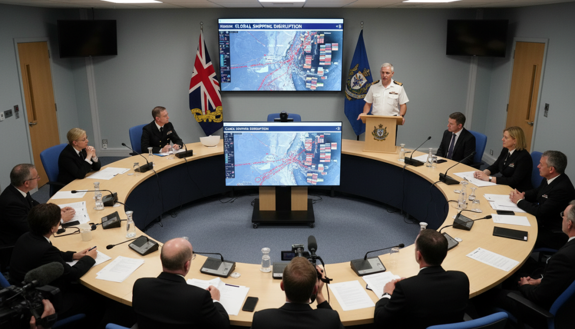 UK Maritime Trade Operations Centre warns Strait of Hormuz closure disrupts global shipping