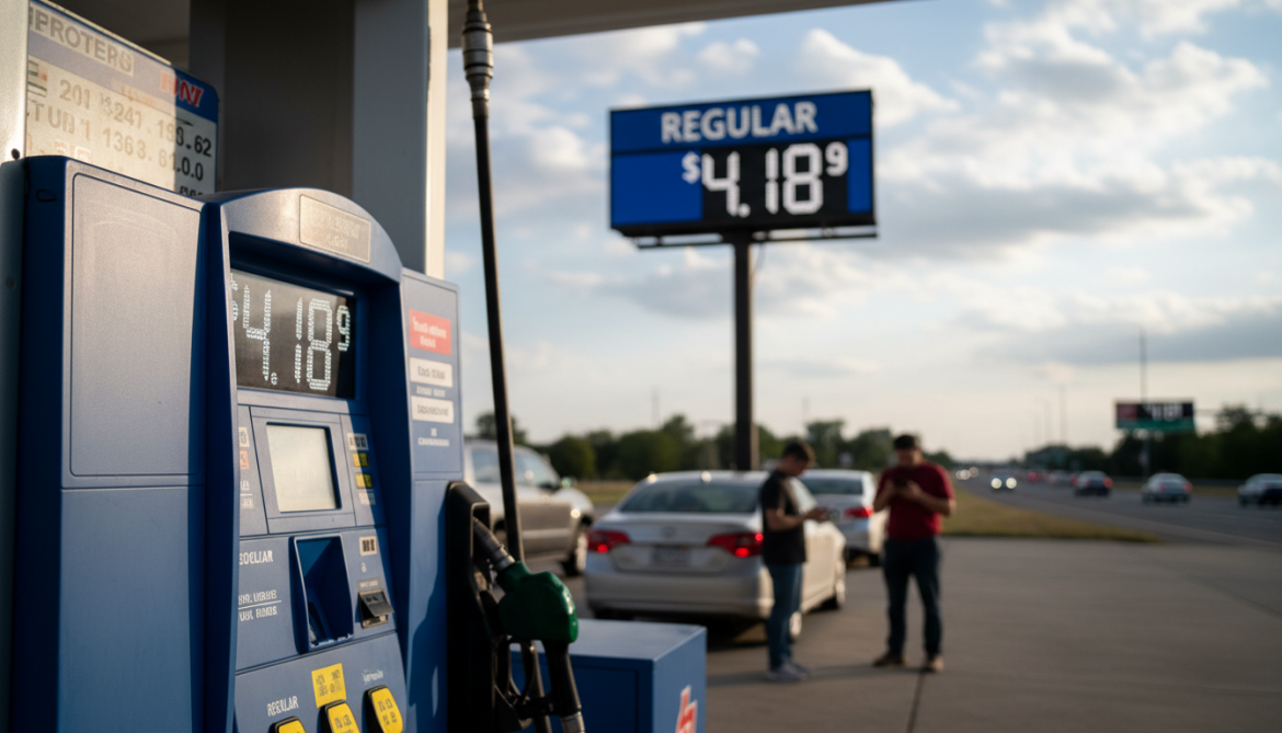 U.S. gas prices reach $4.18 per gallon highest since August 2022
