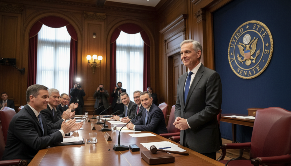 Kevin Warsh Approved by Senate Banking Committee to Succeed Jerome Powell