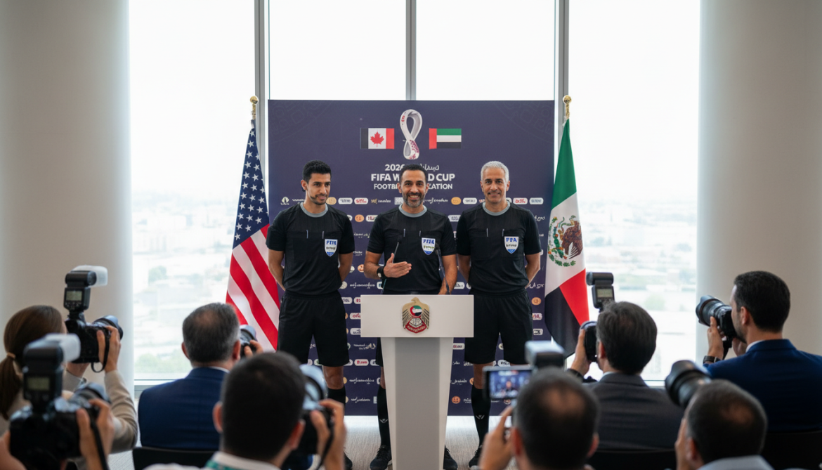UAE referees led by Omar Al Ali selected for 2026 World Cup