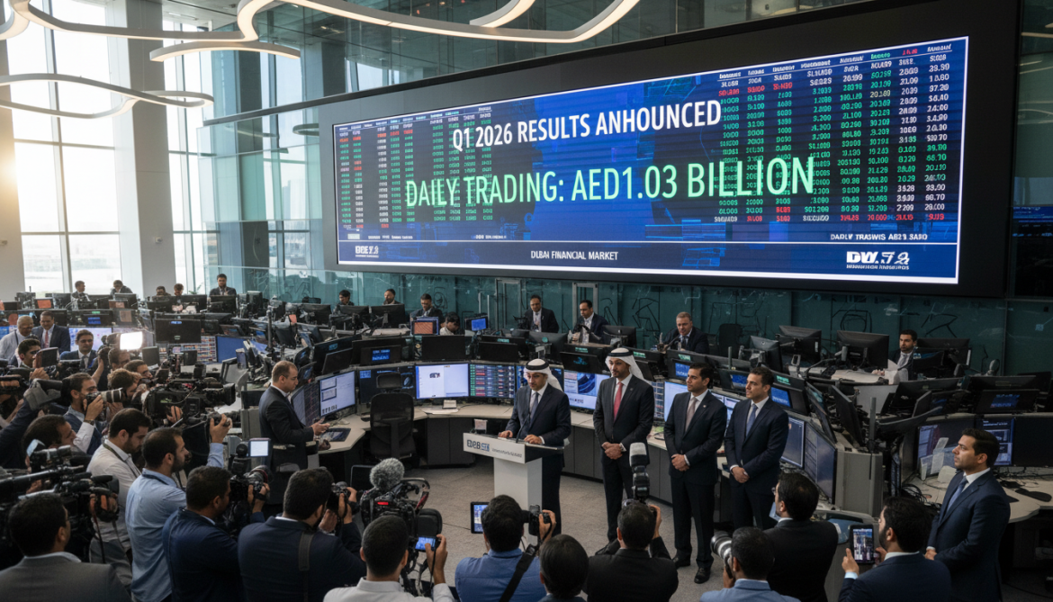 Dubai Financial Market Announces Q1 2026 Results as Daily Trading Tops AED1bn