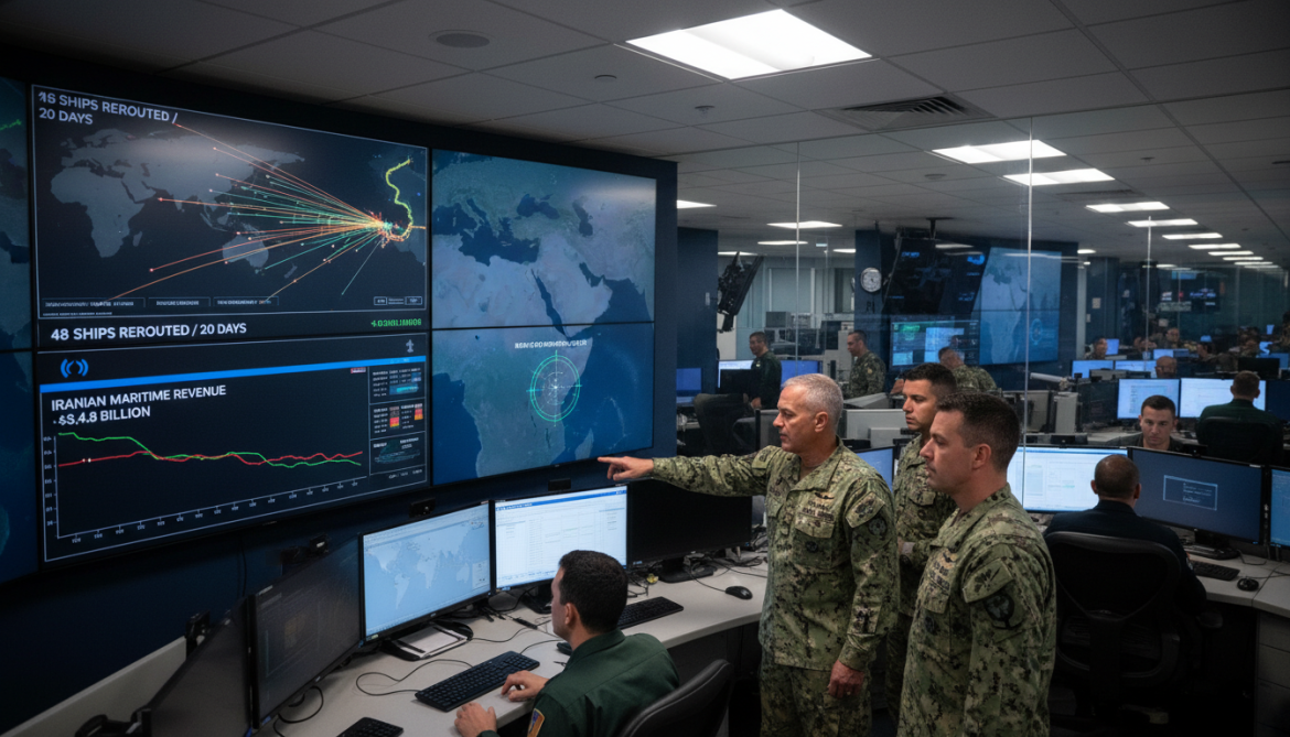 CENTCOM reroutes 48 ships in 20 days as Iran loses $4.8bn