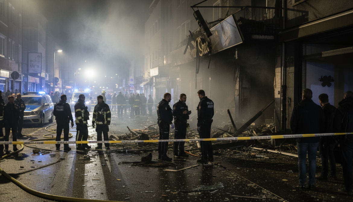 Cologne shisha café explosion suspected deliberate as police investigate