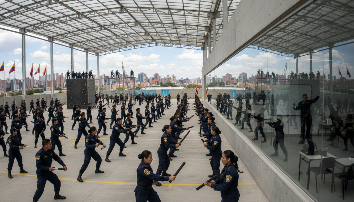 Colombia's private security sector surges 400% as academy trains guards