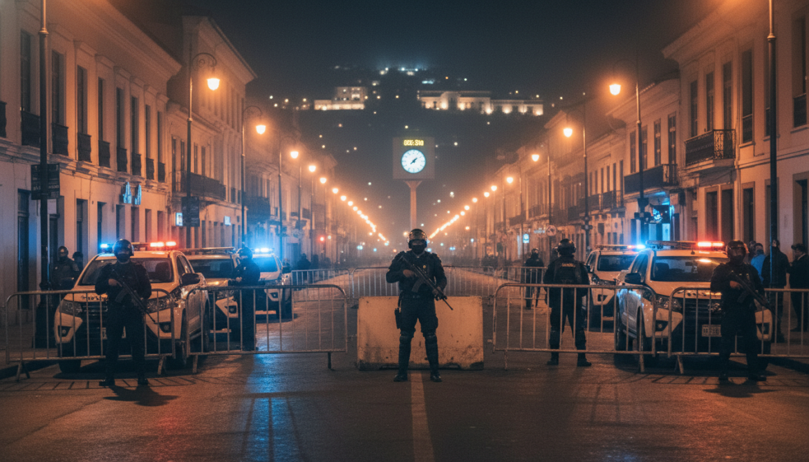 Ecuador imposes seventh curfew after 846 days under emergency