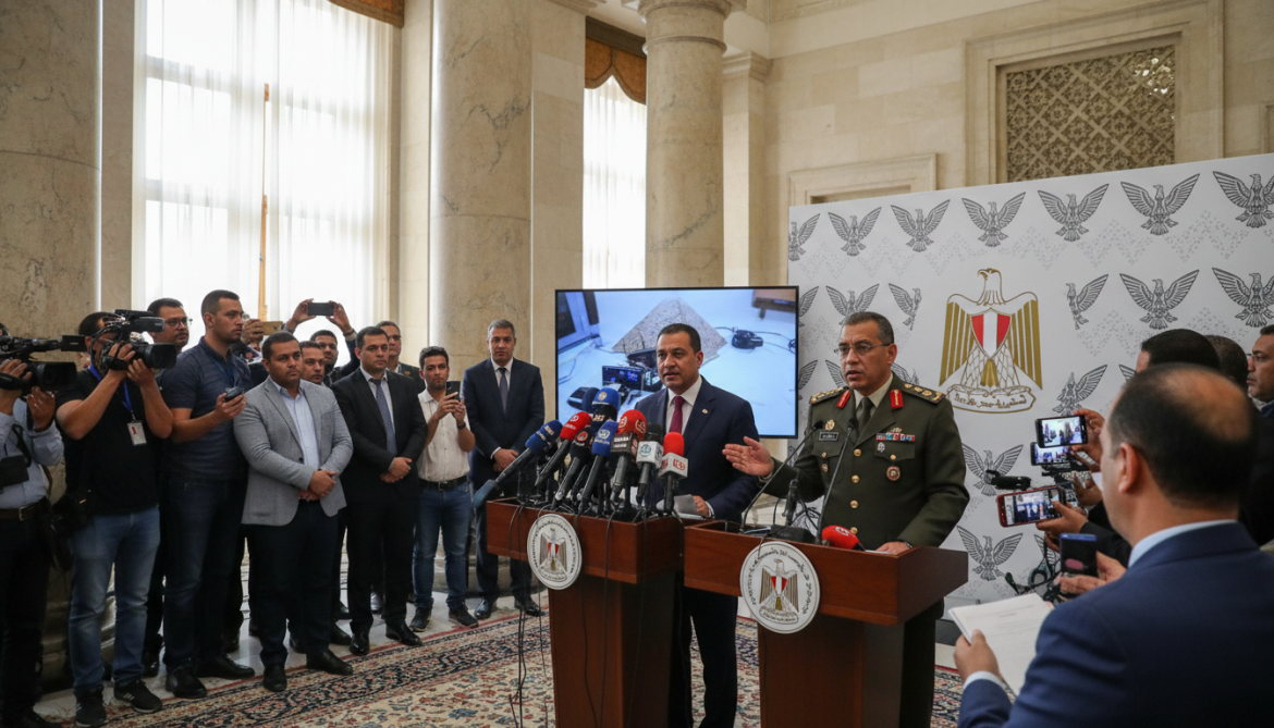 Egyptian Interior Ministry confirms viral pyramid AC and receiver arrest claim fabricated