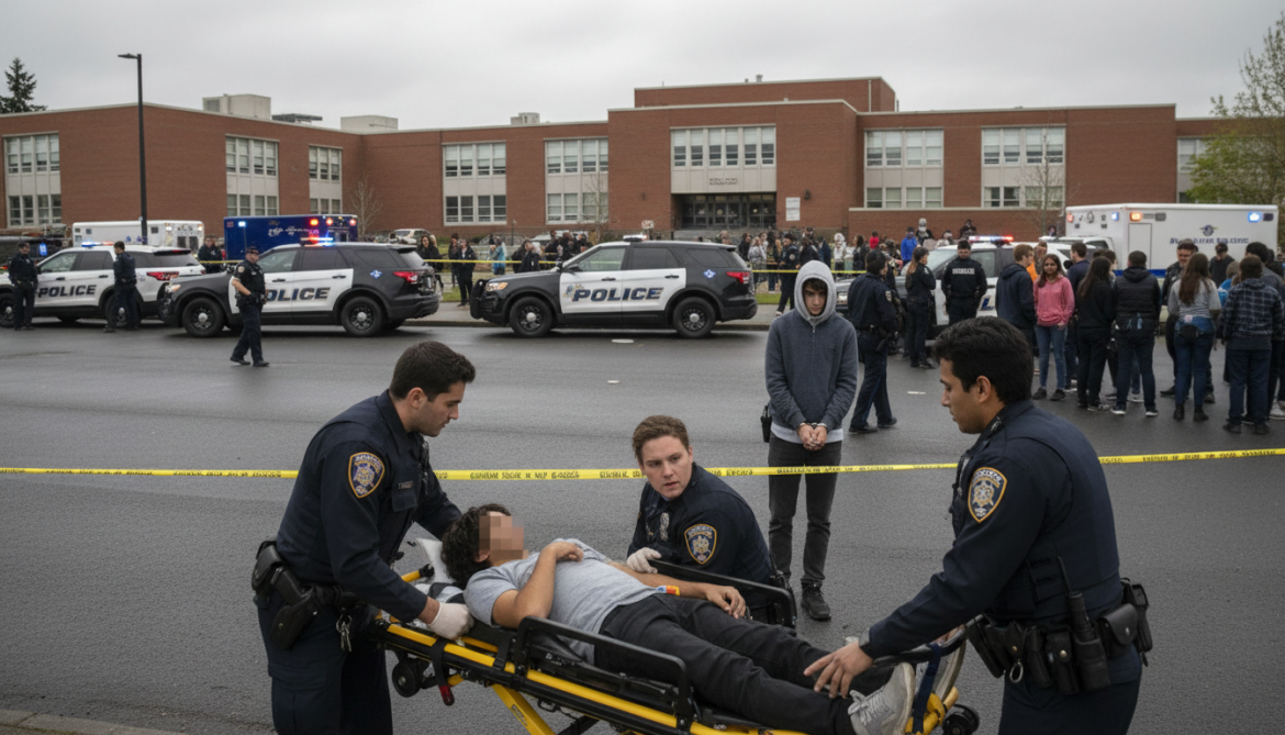 Foss High School stabbing in Tacoma injures five as suspect arrested
