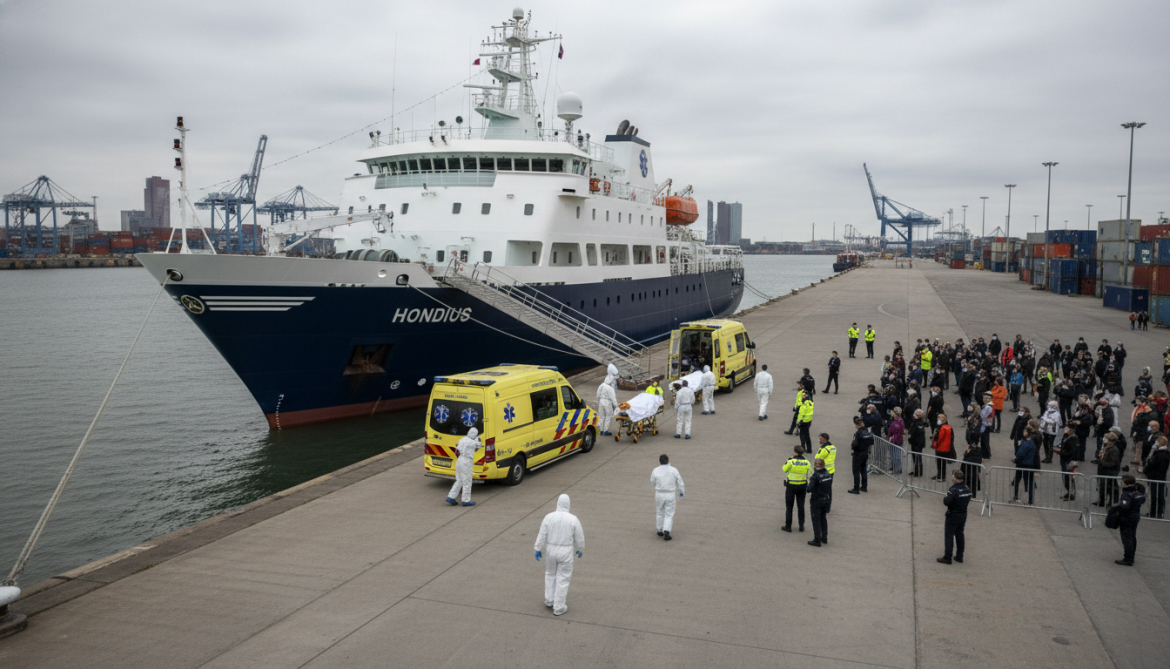 Hantavirus cases aboard Hondius after three deaths as ship heads to Rotterdam