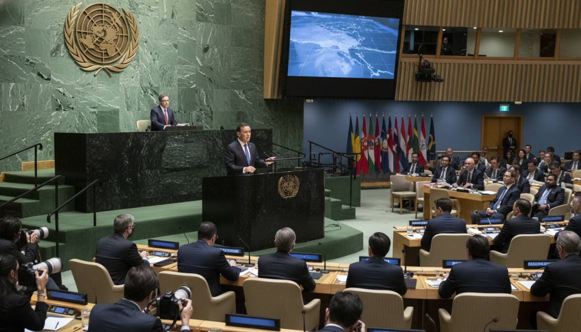 Marco Rubio urges UN to halt Iran mining, transit fees in Strait of Hormuz