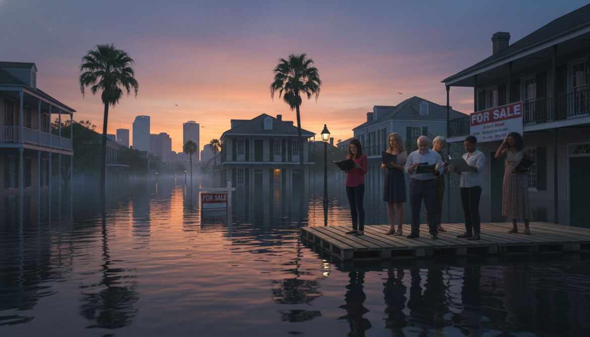 New Orleans study warns sea level rise could trigger mortgage crisis in coastal cities