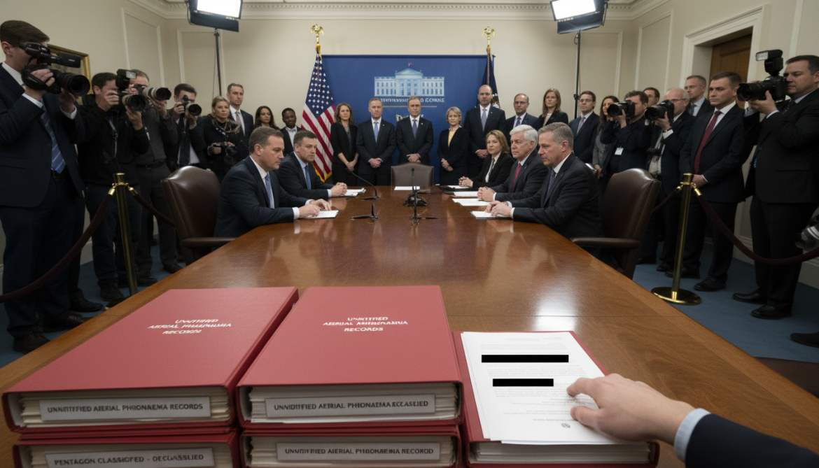 Pentagon unveils 162 UFO files in White House-led transparency push