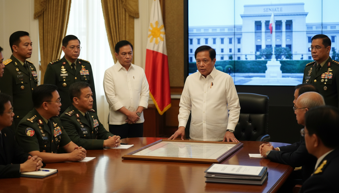 Philippine Senate shooting prompts Marcos to order probe into ICC warrant