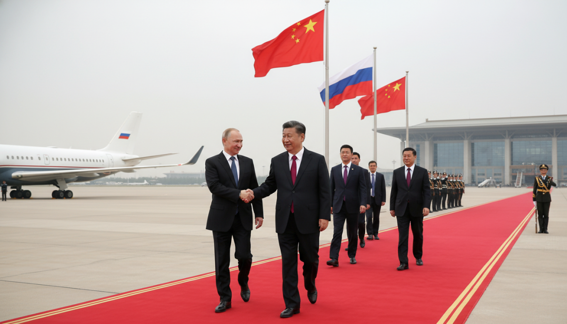 Putin Arrives in China for Talks with Xi on Strategic Partnership