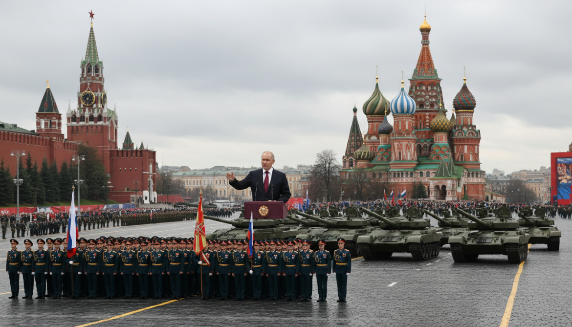 Putin vows victory in Ukraine during Red Square Victory Day parade