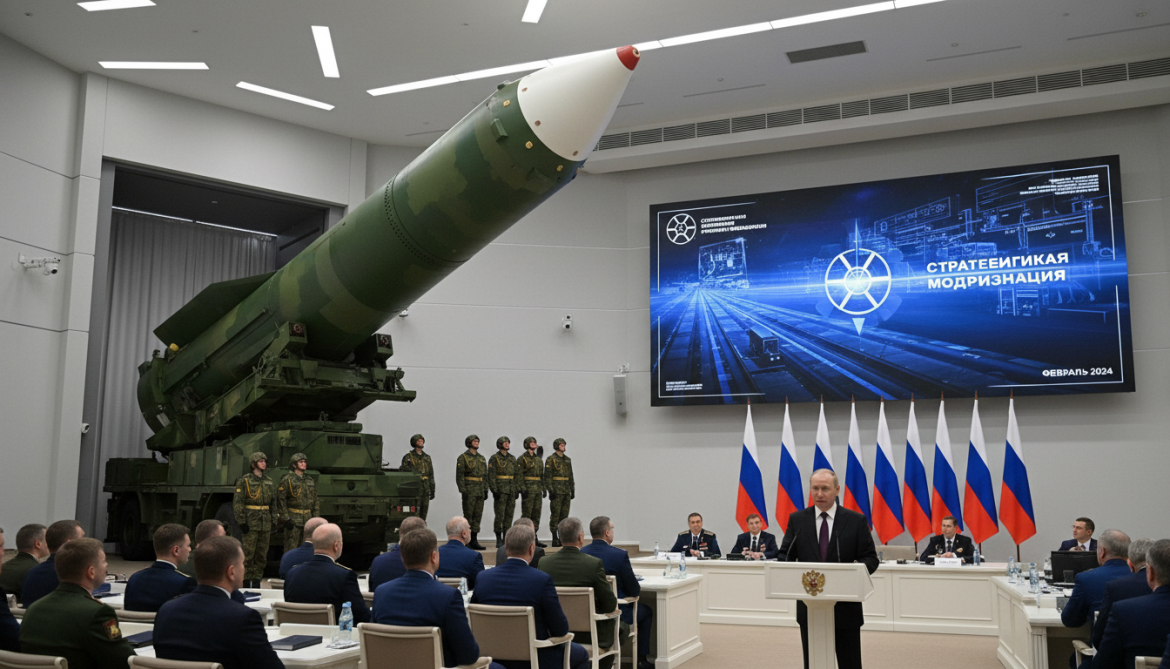 Russia announces continued strategic nuclear upgrades and Sarmat missile deployment