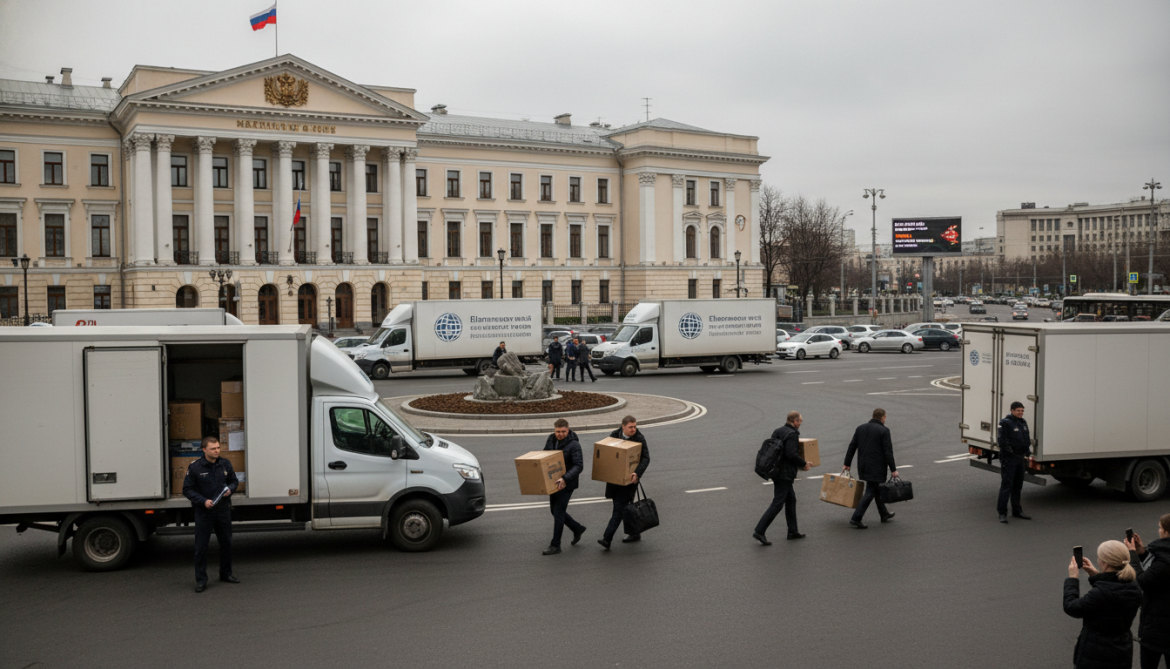 Russian Foreign Ministry Warns Diplomatic Missions to Evacuate Kyiv Before May 9