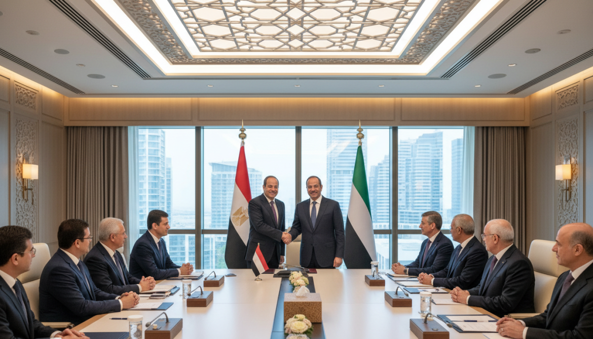 Sisi visits UAE, reaffirms deep Egypt-UAE strategic partnership and cooperation