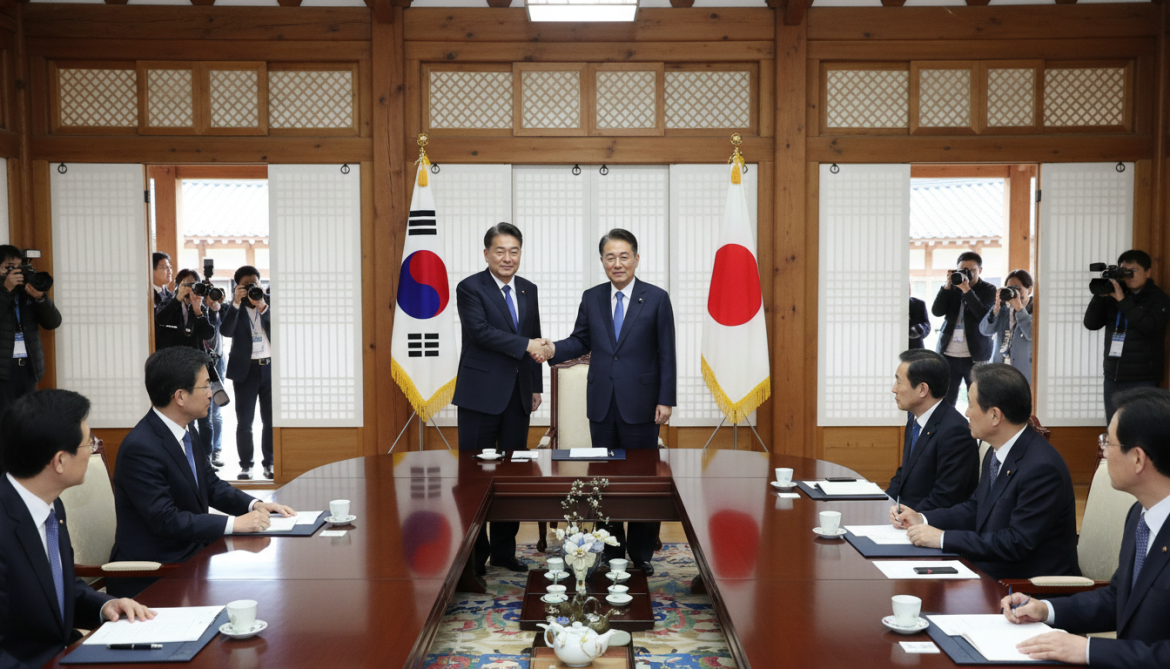 South Korea and Japan Hold Third Summit in Andong to Deepen Cooperation