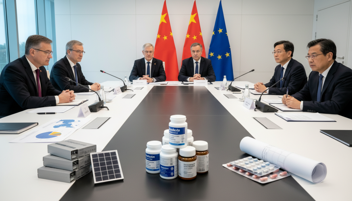 Study Reveals Germany Increasingly Dependent on China for Batteries Solar Panels Antibiotics