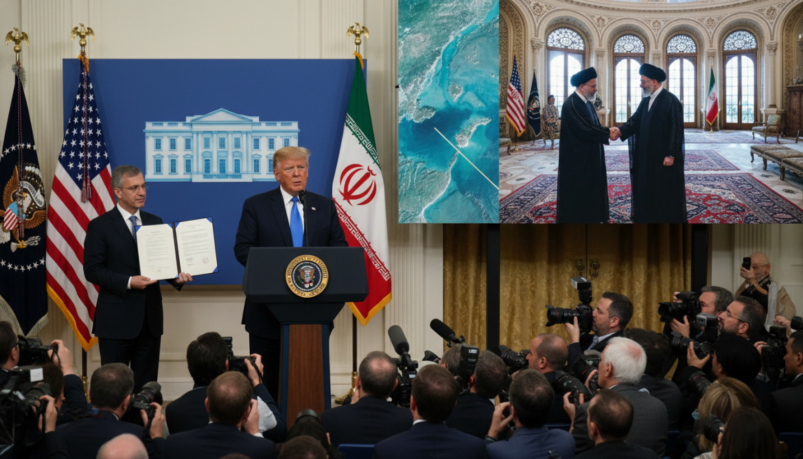 Trump Announces Nearing Comprehensive Agreement with Iran Including Reopening Strait of Hormuz