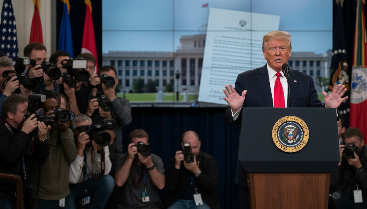 Trump says Iran eager to sign ceasefire but sends unrelated terms