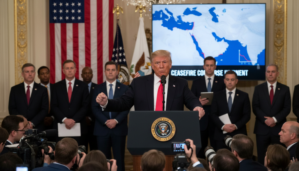 Trump vows complete victory over Iran as ceasefire nears collapse