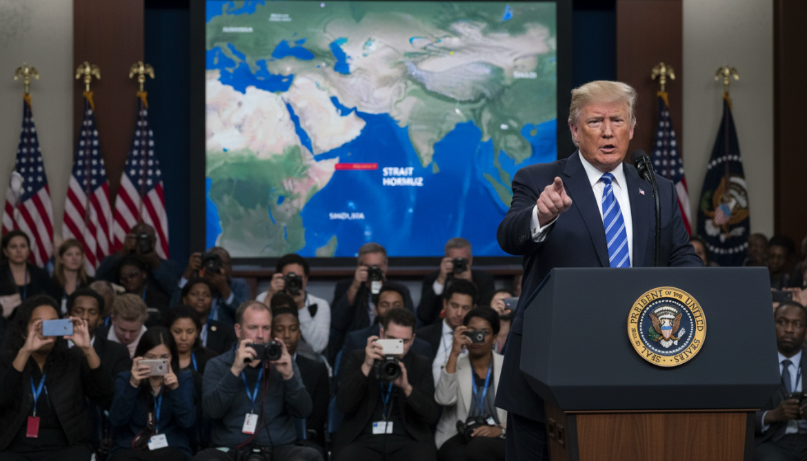 Trump warns Iran of renewed strikes unless Strait of Hormuz reopens