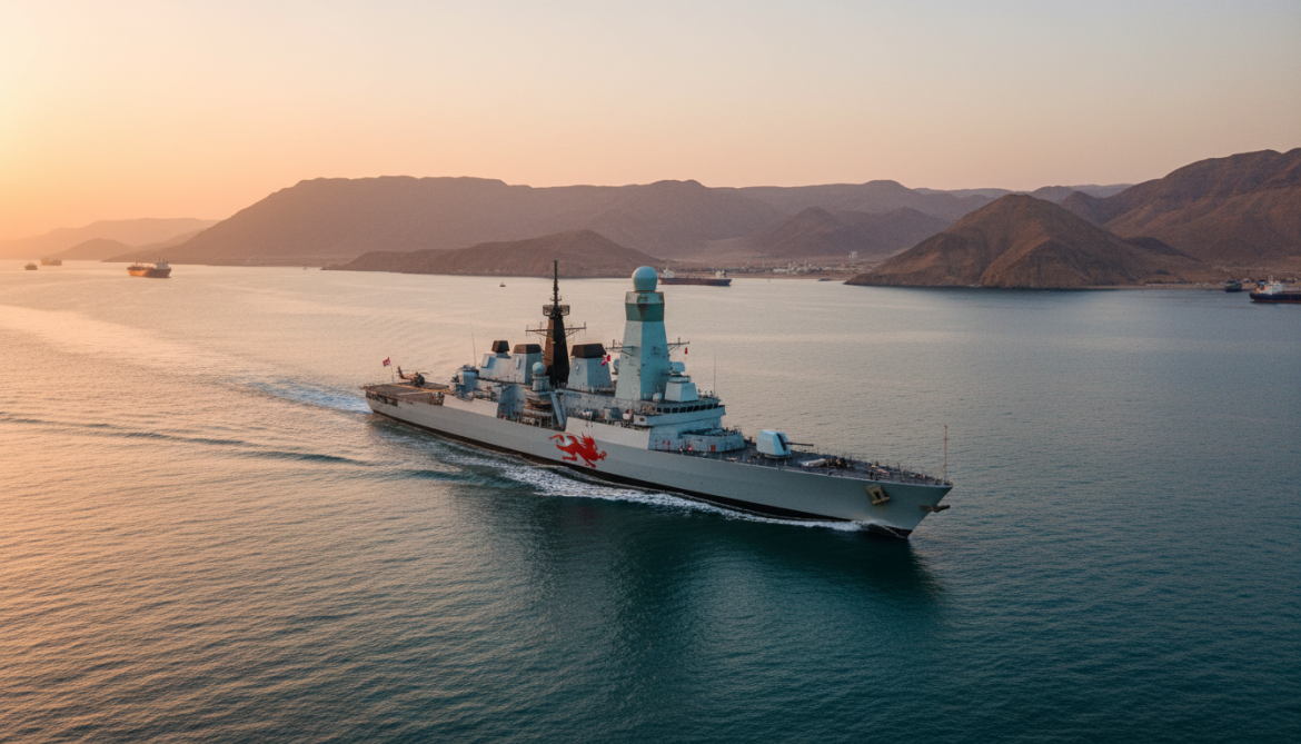 UK deploys HMS Dragon to Middle East to secure Strait of Hormuz