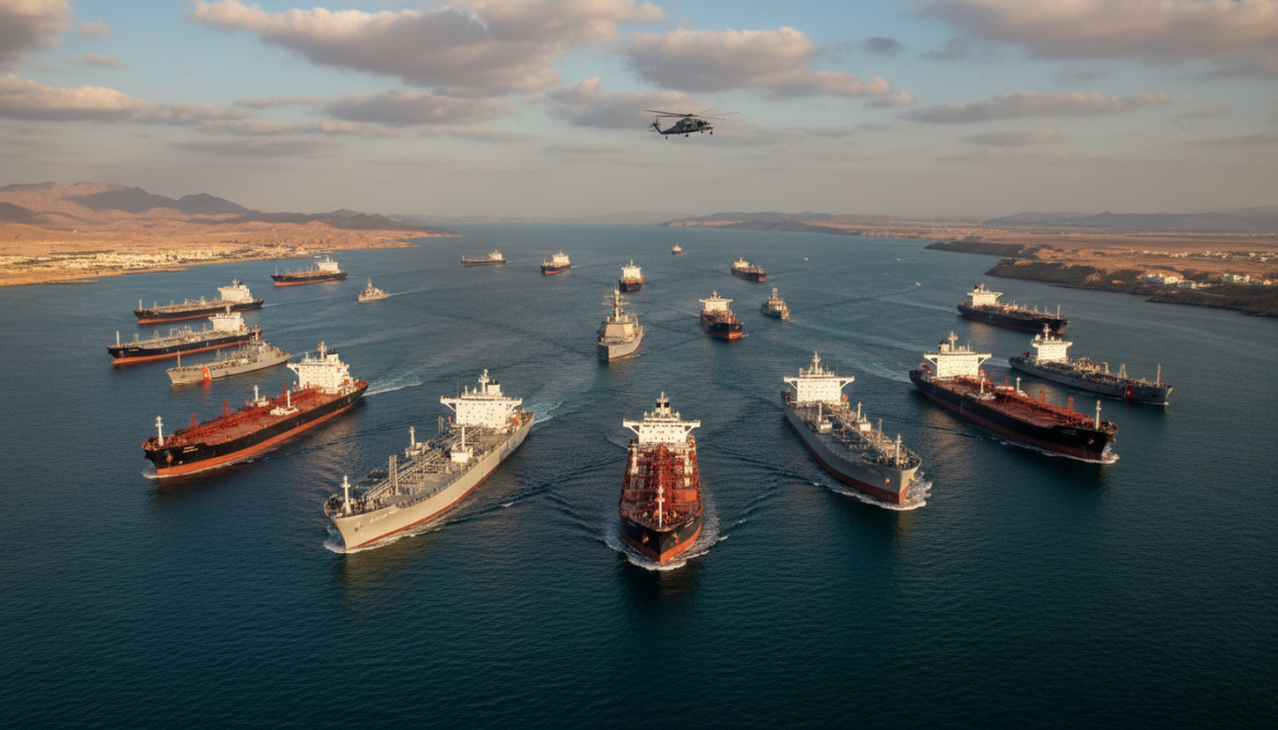 US CENTCOM Redirects 75 Commercial Ships in Strait of Hormuz Amid Blockade