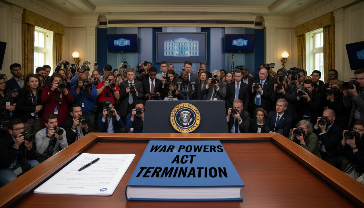 U.S. declares military hostilities with Iran ended under War Powers Act