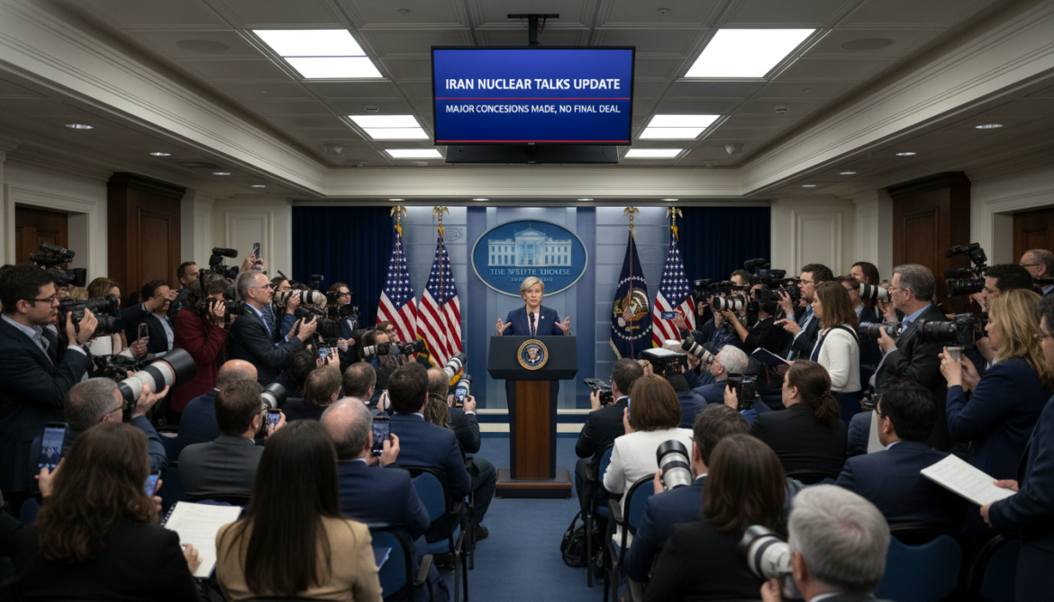 White House Confirms Iran Made Major Concessions but No Final Deal