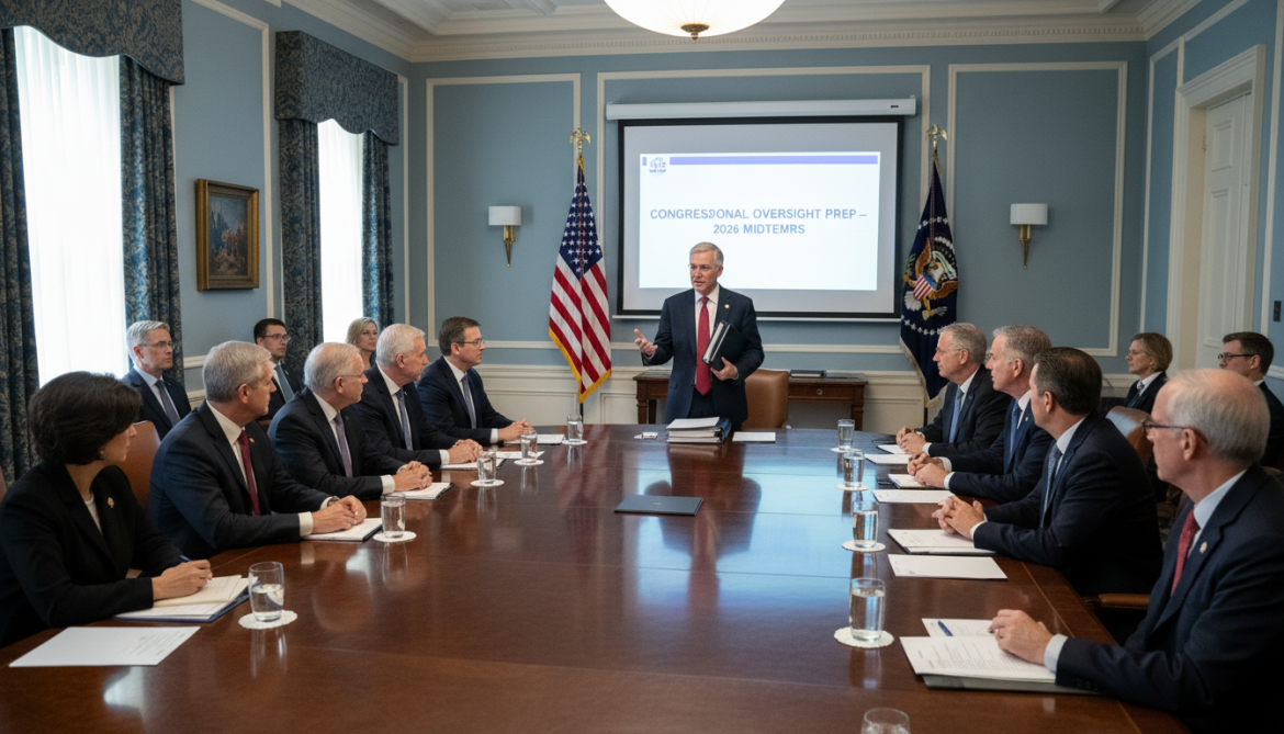 White House Counsel Briefs Officials on Congressional Oversight Before 2026 Midterms