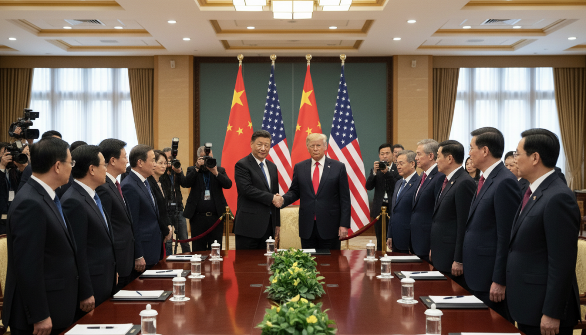Xi Jinping and Trump Open Beijing Talks, Seek New US-China Relations Model