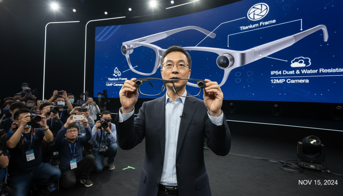 Huawei launches AI Glasses with Titanium Frame, IP54 and 12MP Camera