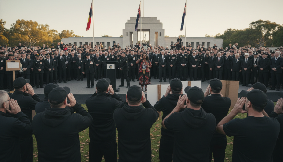 Anzac Day disrupted as far-right groups orchestrate booing of Welcome to Country
