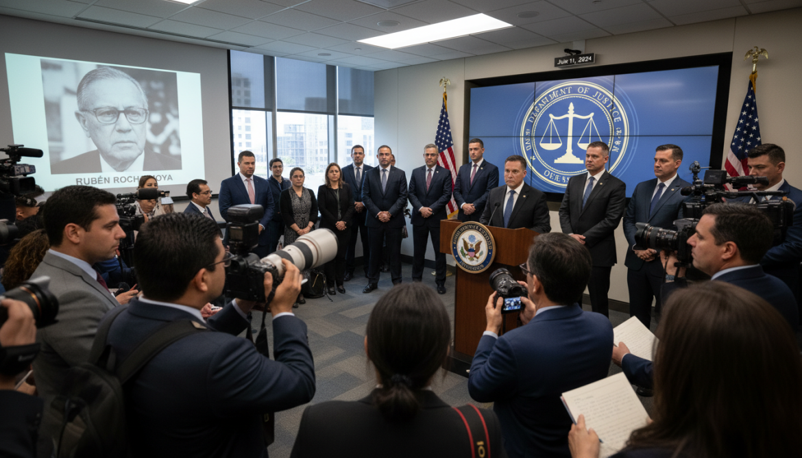 U.S. Indicts Sinaloa Governor Rubén Rocha Moya for Alleged Cartel Collusion