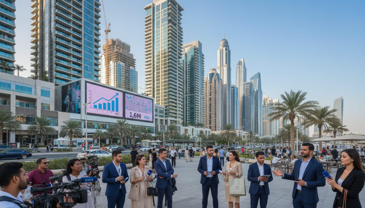 JBR tops Dubai property values in Q1 2026 with studios averaging AED 1.6 million