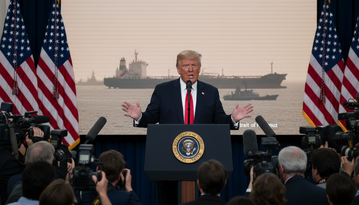 Trump accuses US forces of pirating Iranian ships near Strait of Hormuz
