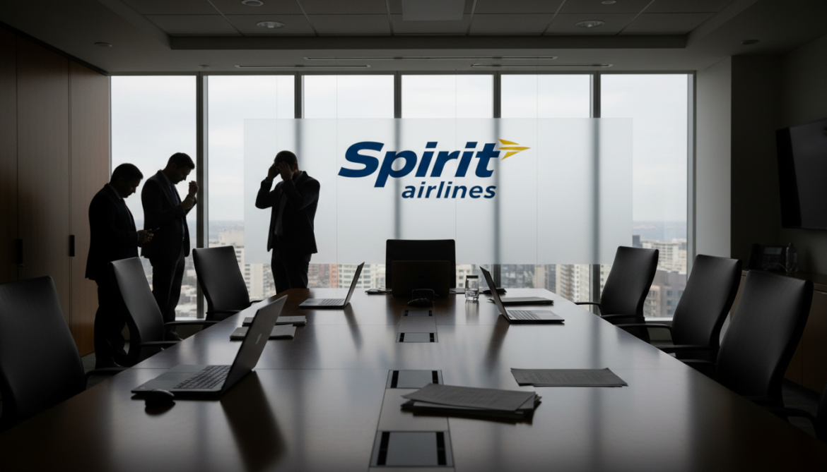 Spirit Airlines Prepares to Halt Operations After Board Fails to Approve Rescue