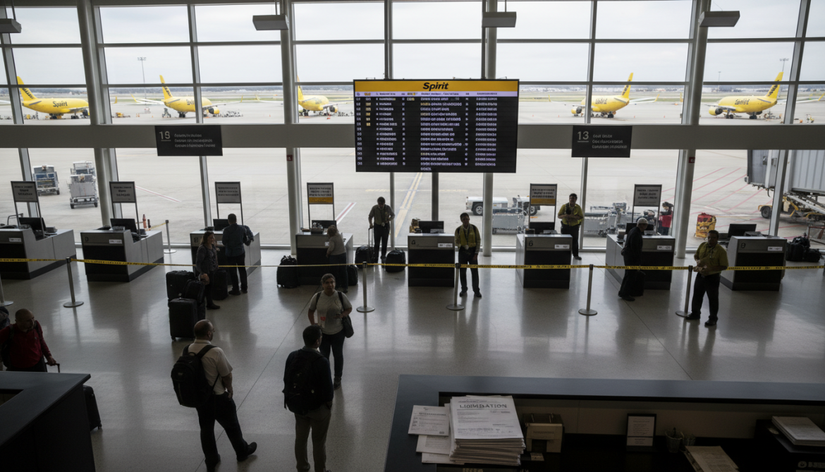 Spirit Airlines files for bankruptcy, enters liquidation and cancels all flights