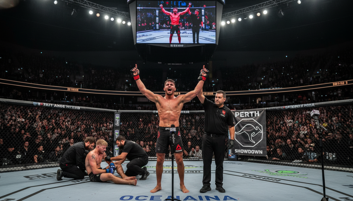 Carlos Prates Stops Jack Della Maddalena in Perth, Demands Makhachev Winner