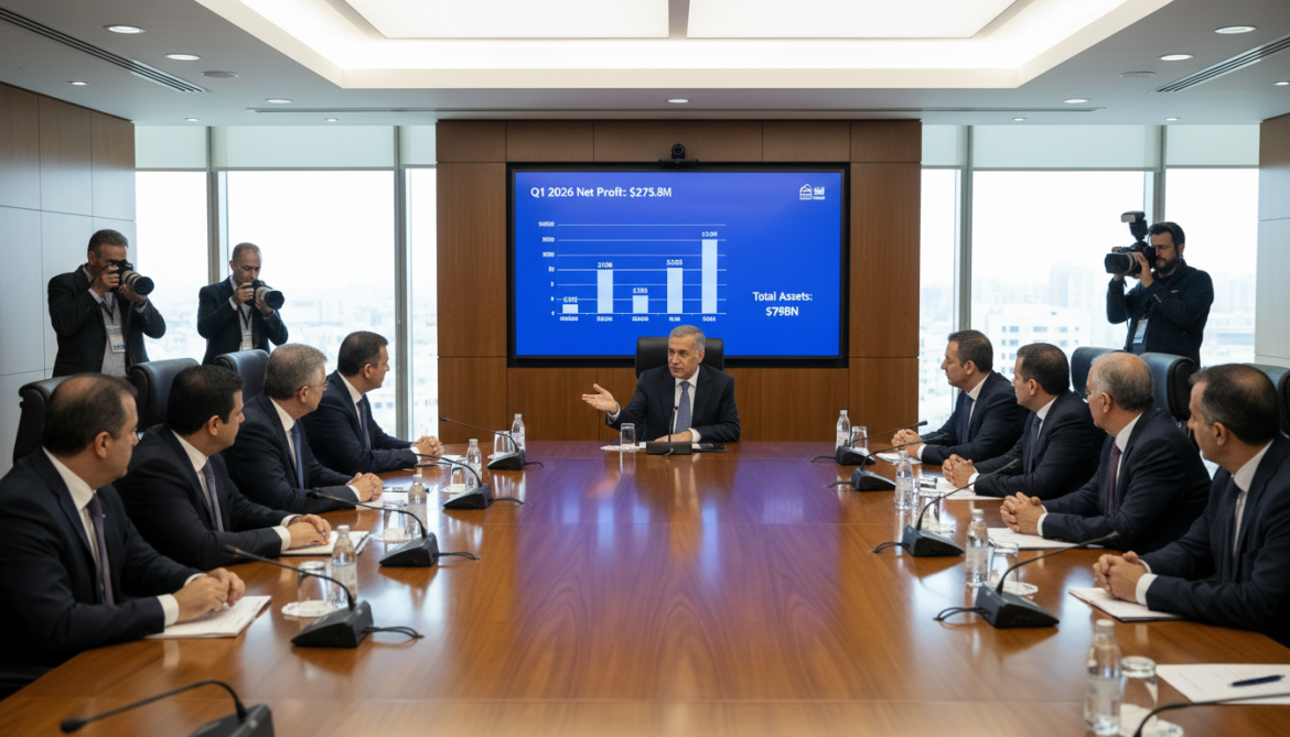 Arab Bank Group reports Q1 2026 net profit $275.8m, assets $79bn