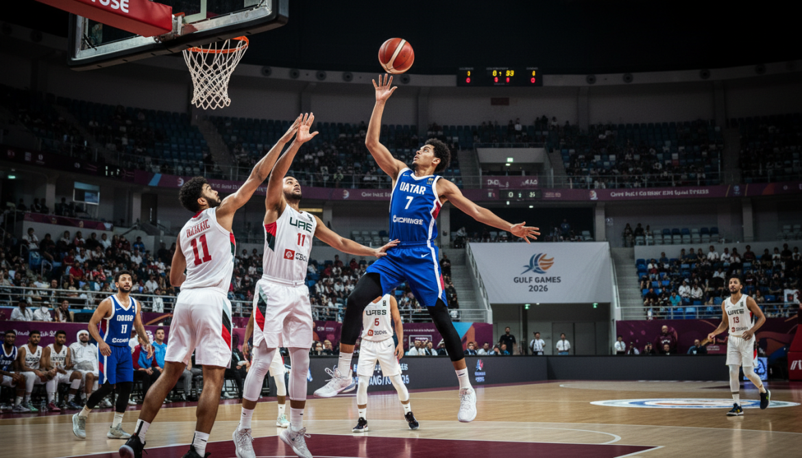 UAE men's basketball begins defense of Gulf Games 2026 gold against Qatar